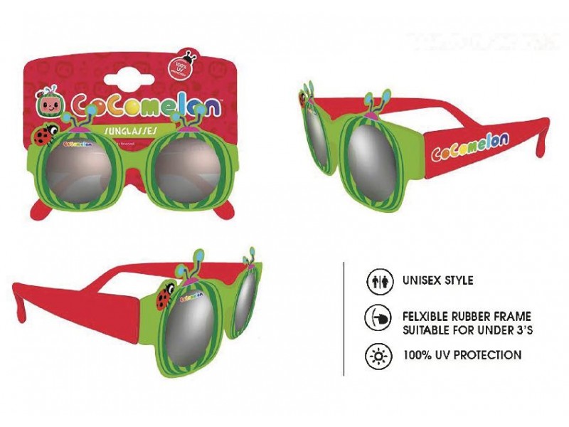 Occhiali da sole CoComelon per bambini – montatura flessibile e protezione UV 100%