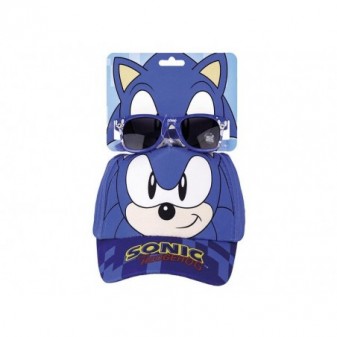 Set Occhiali da Sole e Cappello Sonic – Protezione UV, design SEGA per bambini