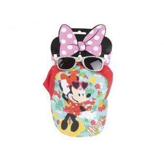 Set Occhiali da Sole e Cappello Minnie – Protezione UV 100%, design colorato con stampa Disney