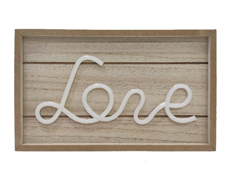 Love Wood Lamp [5410-00]