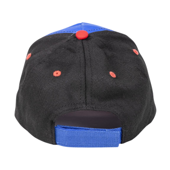 Cappello Spiderman per bambini – chiusura regolabile blu, tessuto leggero e traspirante