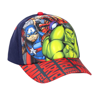 Cappello Avengers per bambini – Grafica Marvel, protezione solare e visiera.