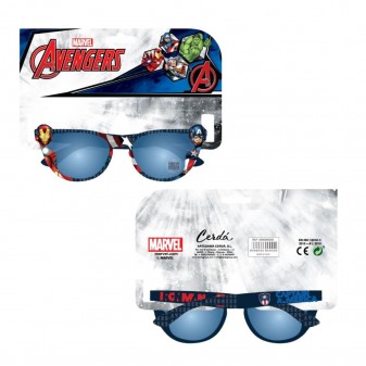 Packaging Occhiali da Sole Avengers - Confezione con Grafica Supereroi