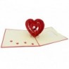 Biglietto Origami CUORE ROSSO