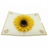 Biglietto Origami GIRASOLE